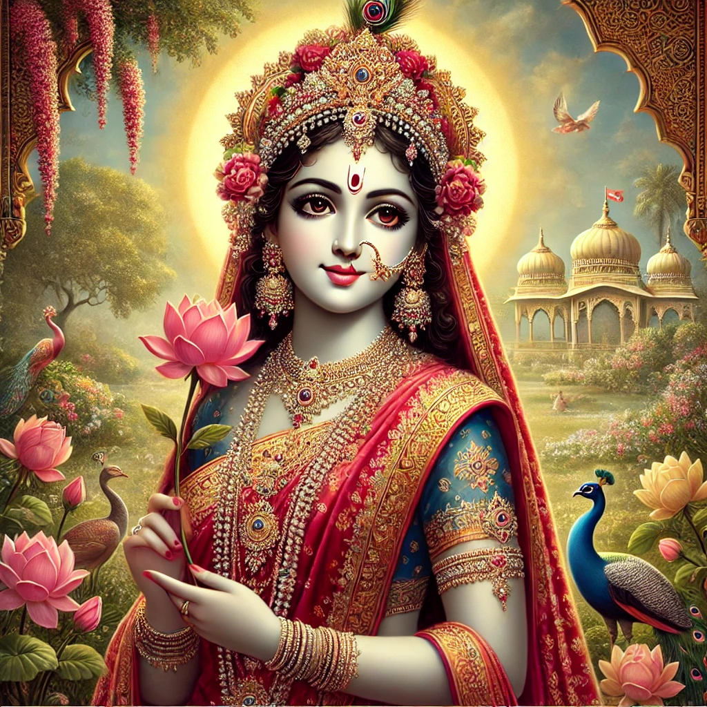 Goddess Radha Radha Chalisa bhaktiraag.com