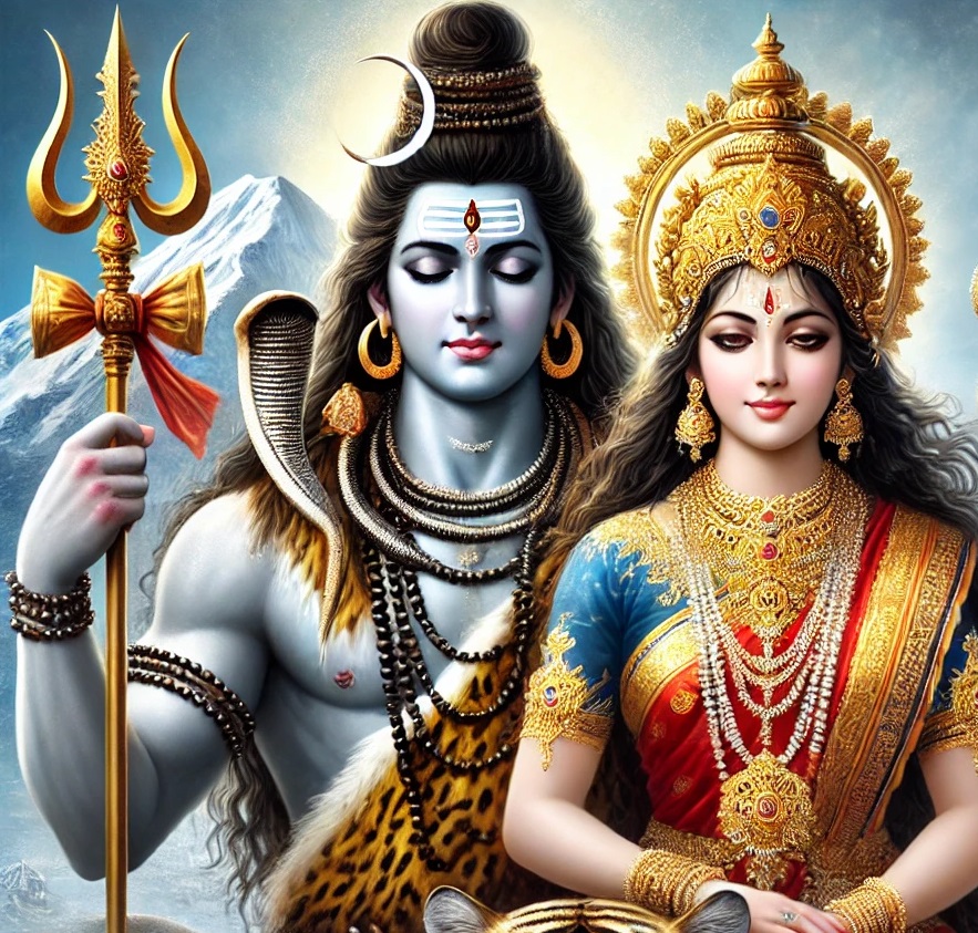 shiv and Parwati